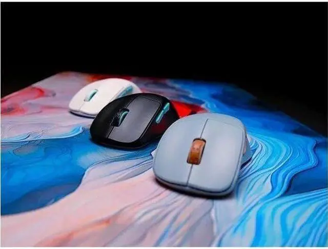 Alt view image 5 of 8 - CHERRY XTRFY M64 Wireless Gaming Mouse - Pixart 3395 - Cable/Wireless - Radio Frequency - 2.40 GHz - Rechargeable - Black - USB - Symmetrical - 1 - 3.1 Day Battery Run Time