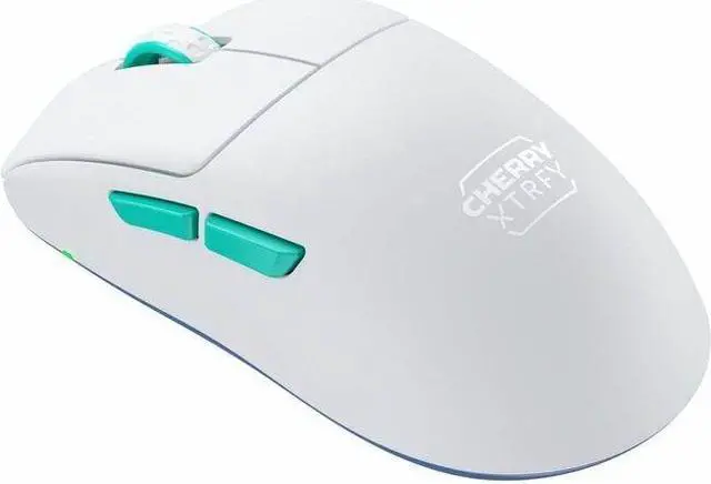 Main image of CHERRY XTRFY M68 Wireless Gaming Mouse - Pixart 3395 - Cable/Wireless - Radio Frequency - 2.40 GHz - Rechargeable - White - USB - Symmetrical - 1 - 3.1 Day Battery Run Time