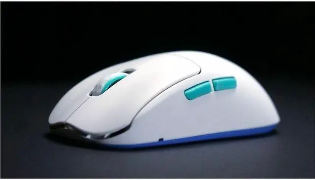 Alt view image 3 of 8 - CHERRY XTRFY M68 Wireless Gaming Mouse - Pixart 3395 - Cable/Wireless - Radio Frequency - 2.40 GHz - Rechargeable - White - USB - Symmetrical - 1 - 3.1 Day Battery Run Time