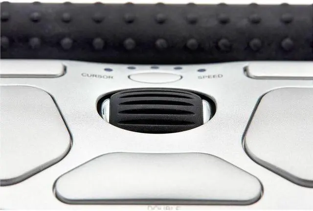 Alt view image 2 of 6 - Contour Ergonomic Centred Mouse - Wired - Cable - Black - 1 Each - USB Type C - 2800 dpi - Scroll Wheel - 7 Button(s) - 6 Programmable Button(s) - Small/Medium/Large Hand/Palm Size