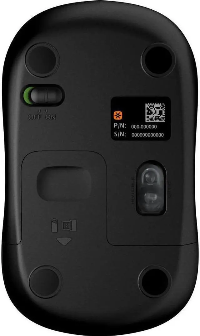 Alt view image 5 of 7 - Logitech Design Collection Limited Edition Wireless Ambidextrous Optical USB Mouse Blue Aurora (910-006118)