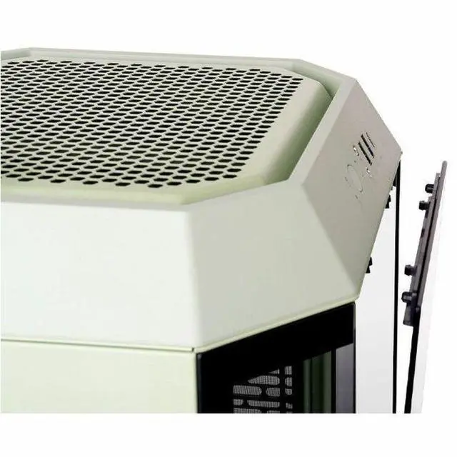 Alt view image 13 of 20 - Thermaltake Tower 250 Matcha Green Mini-ITX Mini Tower 2x120mm CT Fans Included, 360mm Radiator Support 360mm GPU Clearance Dual Chamber CA-1Z9-00SEWN-00