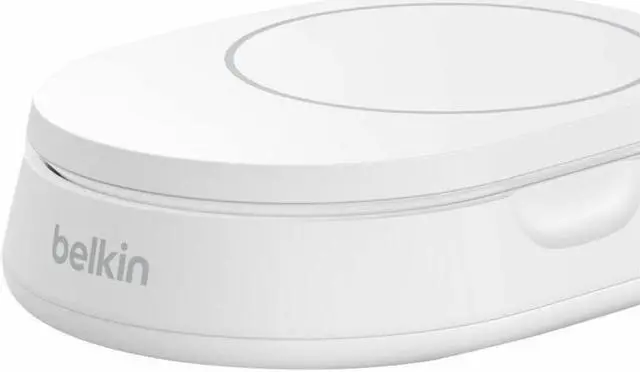 Alt view image 2 of 14 - Belkin BoostCharge Pro Convertible Magnetic Wireless Charging Stand with Qi2 15W - For Qi2-enabled Device, iPhone, Earbud - Input connectors: USB - Magnetic, Compact, MagSafe Technology
