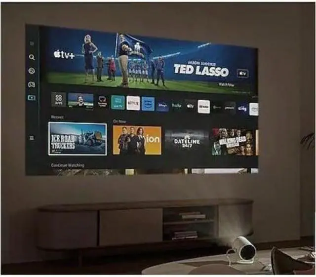 Alt view image 10 of 20 - Samsung SP-LFF3CLAXXZA 30"-100" The Freestyle Gen2 Smart Projector with Gaming Hub (2023)