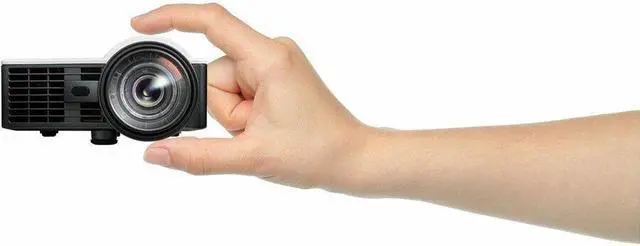 Alt view image 5 of 8 - Optoma ML1050STi 3D Ready Short Throw DLP Projector - 16:10 - White - Front - 1080i - 20000 Hour Normal Mode - 20,000:1 - 535 lm - HDMI - USB - Business, Meeting, Presentation, Home, Digital Signage,