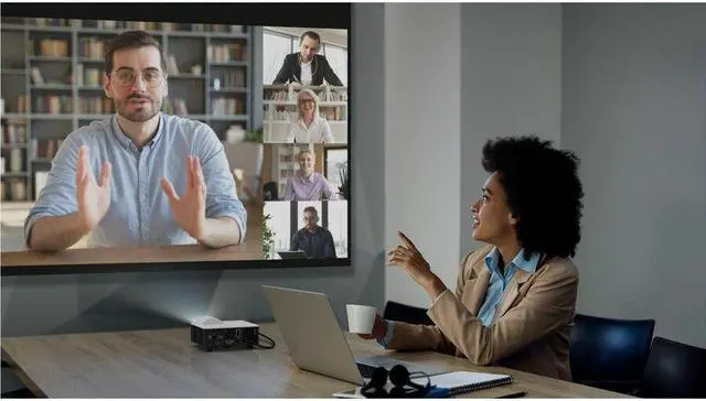 Alt view image 7 of 8 - Optoma ML1050STi 3D Ready Short Throw DLP Projector - 16:10 - White - Front - 1080i - 20000 Hour Normal Mode - 20,000:1 - 535 lm - HDMI - USB - Business, Meeting, Presentation, Home, Digital Signage,
