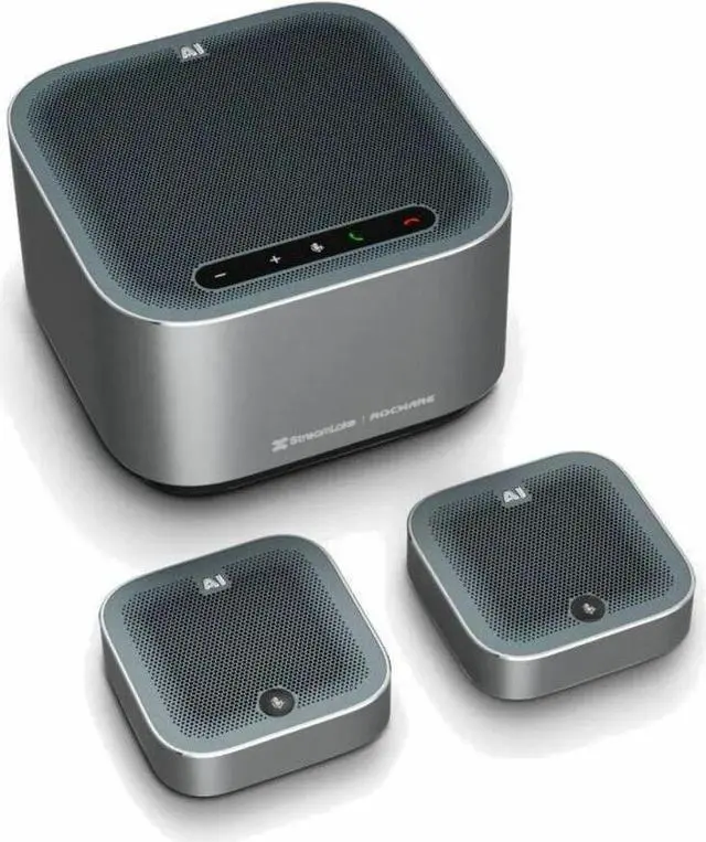 Alt view image 3 of 8 - A10 Wired Speakerphone - 4 x Omni-directional Microphone(s)