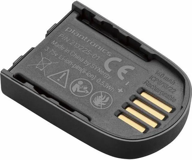 Alt view image 2 of 3 - HP Battery - For Headset - Battery Rechargeable - Proprietary Battery Size