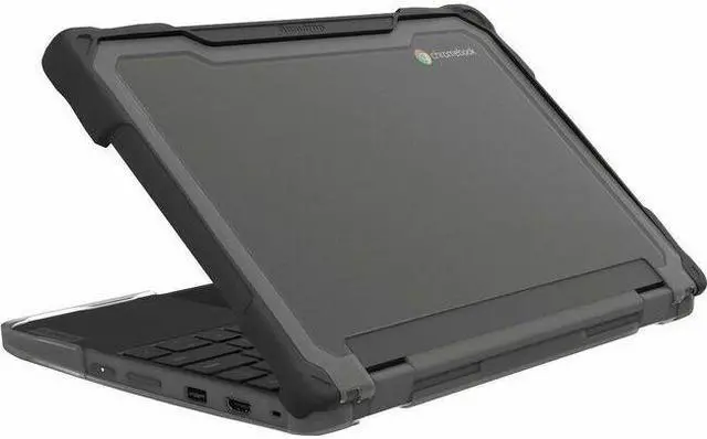 Main image of Gumdrop SlimTech for Lenovo 300E/300W Yoga G4 (2-IN-1) - For Lenovo Chromebook - Textured Grip - Transparent - Bump Resistant, Drop Resistant, Shock Absorbing, Scratch Resistant, Scuff Resistant - Rug