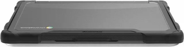 Alt view image 6 of 8 - Gumdrop SlimTech for Lenovo 300E/300W Yoga G4 (2-IN-1) - For Lenovo Chromebook - Textured Grip - Transparent - Bump Resistant, Drop Resistant, Shock Absorbing, Scratch Resistant, Scuff Resistant - Rug