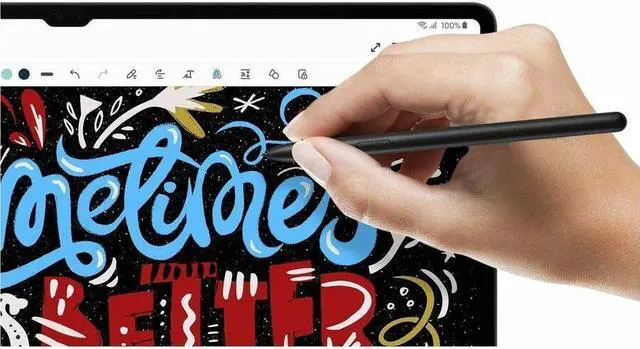 Alt view image 2 of 6 - Samsung Galaxy Tab S9/S9+/S9 Ultra S Pen, Black - 27.6 mil - Black - Tablet Device Supported