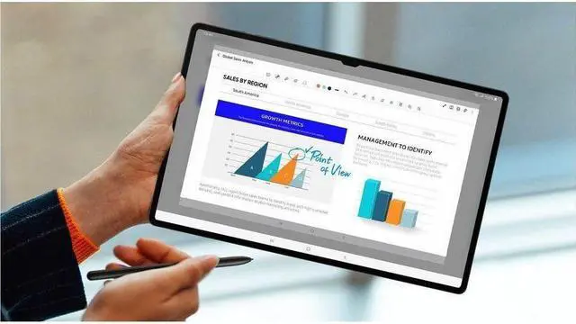 Alt view image 4 of 6 - Samsung Galaxy Tab S9/S9+/S9 Ultra S Pen, Black - 27.6 mil - Black - Tablet Device Supported