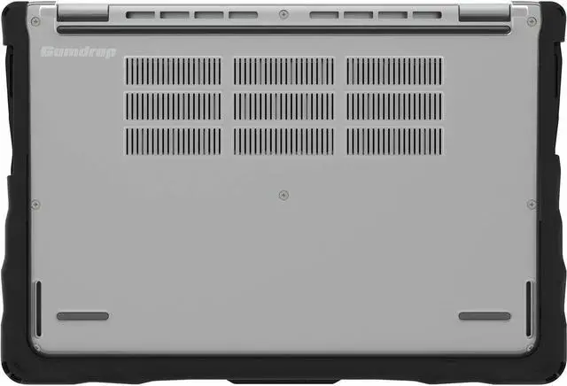 Alt view image 5 of 8 - Gumdrop DropTech For Dell Latitude 5350/5340 (2-in-1) - For Dell Notebook - Transparent - Bump Resistant, Drop Resistant, Shock Absorbing, Scratch Resistant, Damage Resistant - Rugged