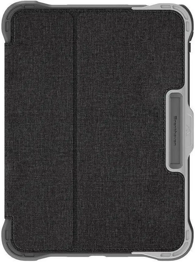 Main image of Brenthaven Edge Folio Rugged Carrying Case (Folio) for 10.9" Apple iPad (10th Generation) iPad, Apple Pencil (2nd Generation) - Gray, Red - Impact Absorbing, Impact Resistance, Drop Resistant, We