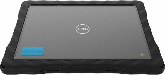 Alt view image 3 of 8 - Gumdrop Droptech For Dell 3110 Chromebook (Clamshell) - For Dell Chromebook - Transparent - Impact Resistant, Drop Resistant, Bump Resistant, Scratch Resistant, Shock Absorbing - Rubber - Rugged - TAA