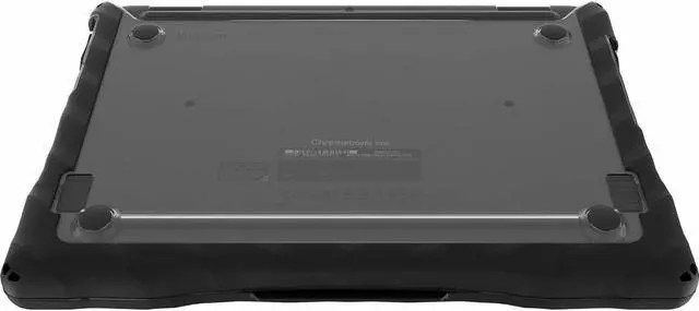 Alt view image 6 of 8 - Gumdrop Droptech For Dell 3110 Chromebook (Clamshell) - For Dell Chromebook - Transparent - Impact Resistant, Drop Resistant, Bump Resistant, Scratch Resistant, Shock Absorbing - Rubber - Rugged - TAA