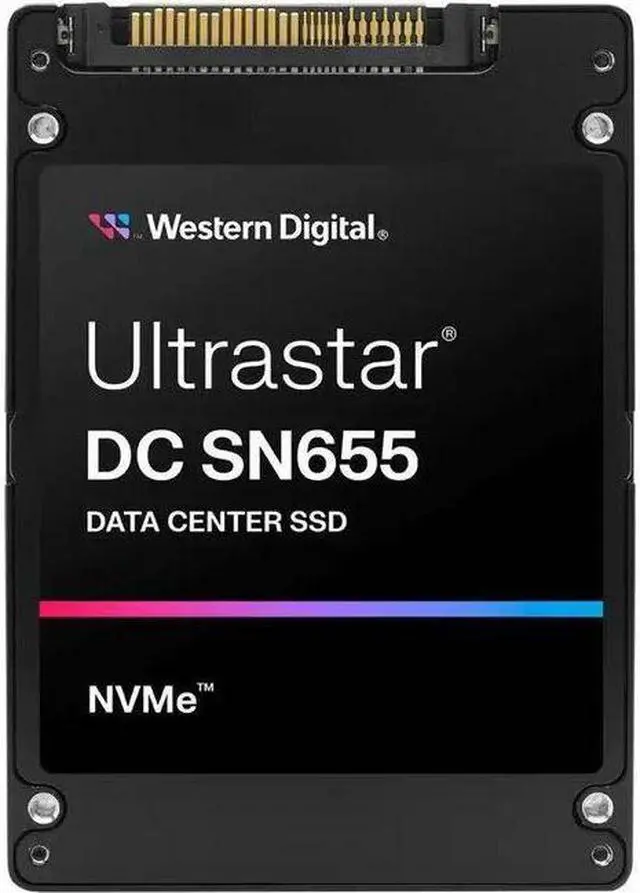 Alt view image 3 of 7 - Western Digital Ultrastar DC SN655 U.3 3.84 TB PCI Express 4.0 TLC 3D NAND NVMe