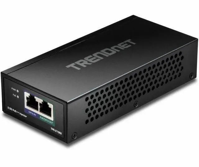 Alt view image 9 of 20 - TRENDnet TPE-219GI 2.5G PoE++ Injector