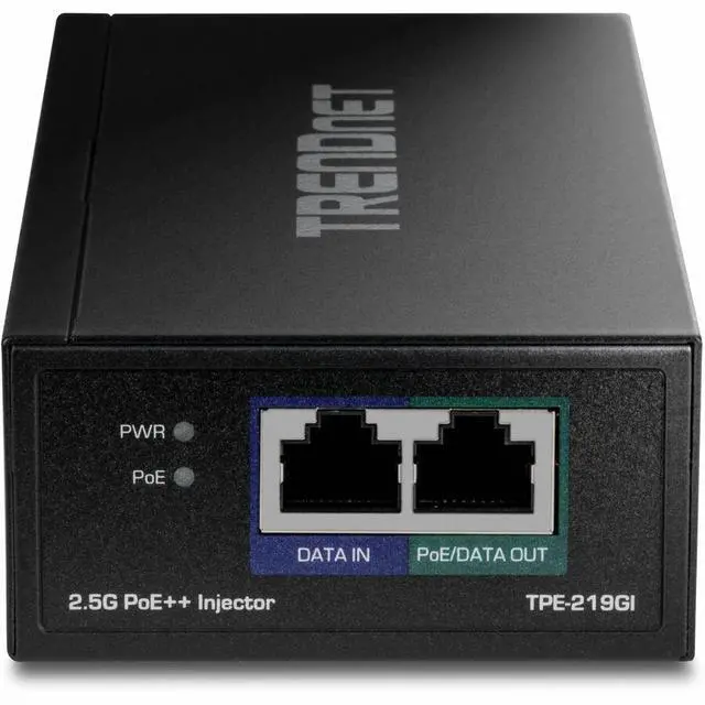 Alt view image 11 of 20 - TRENDnet TPE-219GI 2.5G PoE++ Injector