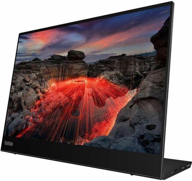 Alt view image 9 of 16 - Lenovo ThinkVision M14t Gen2 14 inch Monitor