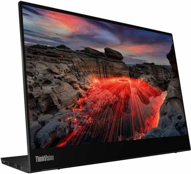Alt view image 10 of 16 - Lenovo ThinkVision M14t Gen2 14 inch Monitor