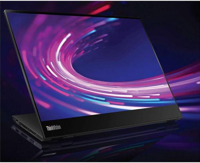 Alt view image 11 of 16 - Lenovo ThinkVision M14t Gen2 14 inch Monitor