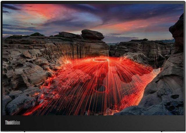 Alt view image 15 of 16 - Lenovo ThinkVision M14t Gen2 14 inch Monitor