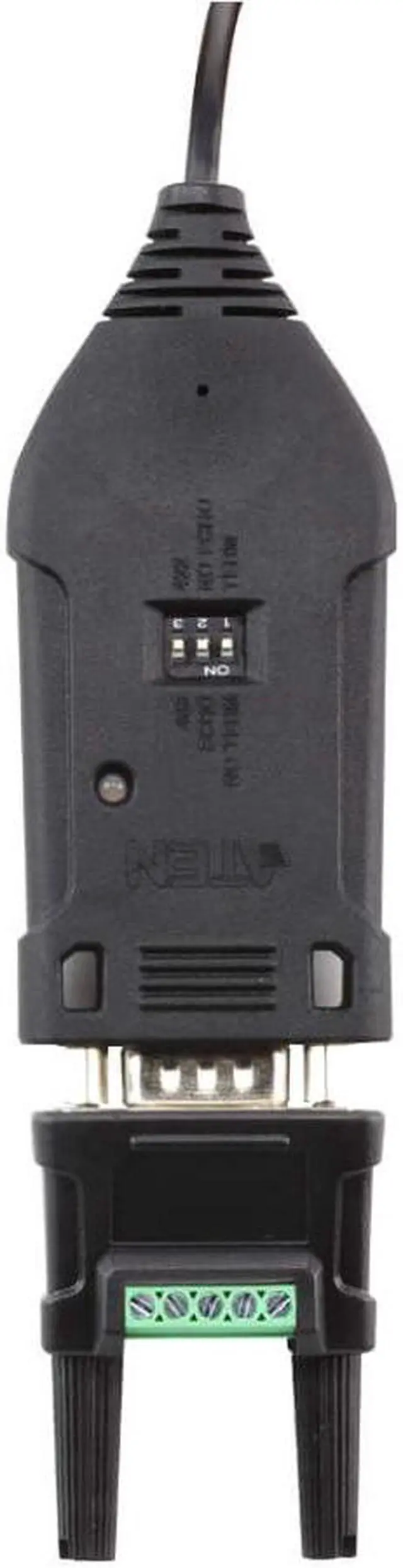 Alt view image 8 of 9 - ATEN USB to RS-422/485 Adapter - Serial/USB for Notebook, Camera, Alarm - 115.20 kB/s - 3.94 ft - 1 Pack - 1 x Type A Male USB - 1 x DB-9 Male Serial - Black