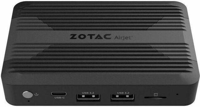 Alt view image 8 of 15 - ZOTAC ZBOX pico PI430AJ with AirJet Solid-state Active-Cooled Mini PC, Intel Core i3-N300 processor, Intel UHD Graphics, 8GB LPDDR5 Memory, No Storage/OS Barebones System, ZBOX-PI430AJ-GLB