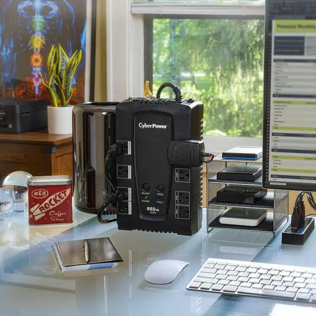 Alt view image 8 of 8 - CyberPower CP685AVRG AVR UPS Systems