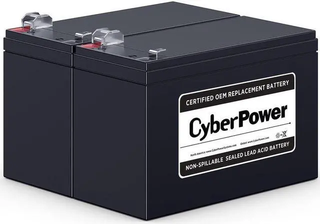 Alt view image 13 of 15 - CyberPower RB1290X2 UPS Replacement Battery Cartridge