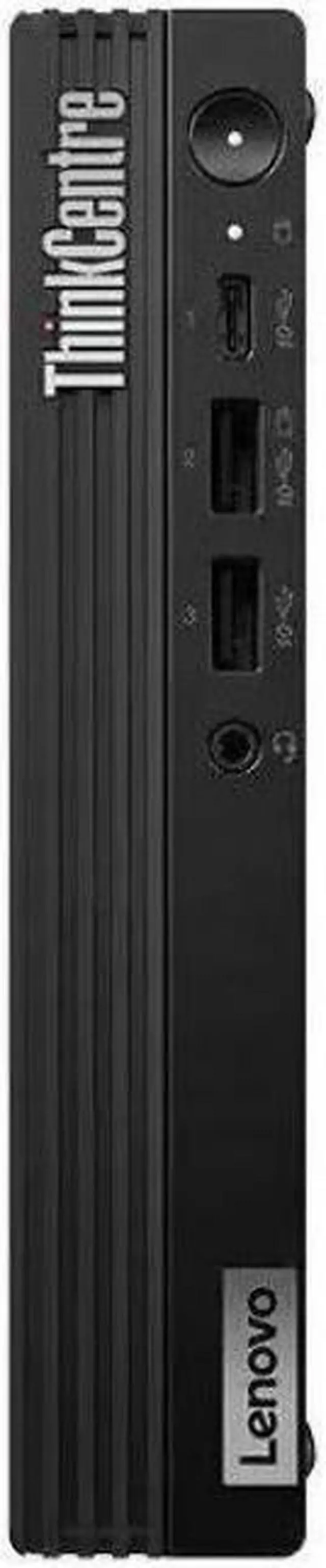 Alt view image 4 of 11 - Lenovo ThinkCentre M75q Gen 5 12RQ000MUS Desktop Computer - AMD Ryzen 7 PRO 8700GE - 16 GB - 512 GB SSD - Tiny - Black - AMD PRO 600 Chip - Windows 11 Pro - AMD Radeon 780M DDR5 SDRAM - English Keyboa