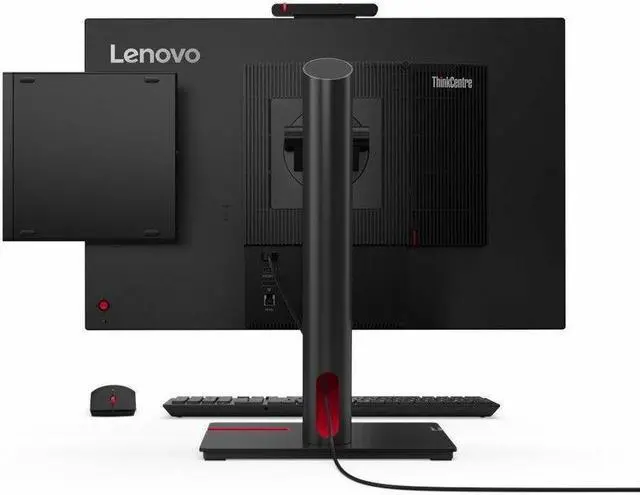 Alt view image 5 of 11 - Lenovo ThinkCentre M75q Gen 5 12RQ000MUS Desktop Computer - AMD Ryzen 7 PRO 8700GE - 16 GB - 512 GB SSD - Tiny - Black - AMD PRO 600 Chip - Windows 11 Pro - AMD Radeon 780M DDR5 SDRAM - English Keyboa