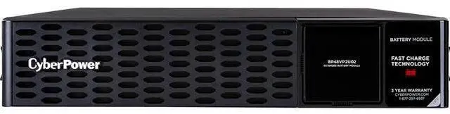 Alt view image 15 of 18 - CyberPower BP48VP2U02 Extended Battery Modules - 48 VDC / 70 A - 12 V / 9 Ah Sealed Lead-Acid Battery