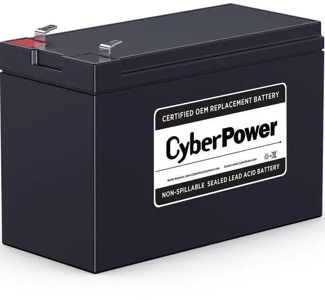 Alt view image 11 of 12 - CYBERPOWER RB1270B Crtrdg12V 7AH UPSBtry CP600LCD
