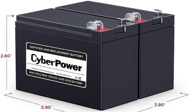 Alt view image 14 of 17 - REPLACEMENT BATTERY 2 X 12V/7AH