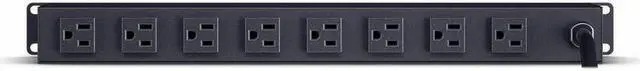 Alt view image 3 of 16 - CyberPower Rackbar CPS815RMS 8-Outlets Surge Suppressor/Protector