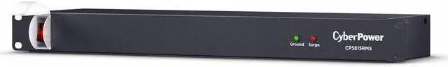 Alt view image 4 of 16 - CyberPower Rackbar CPS815RMS 8-Outlets Surge Suppressor/Protector