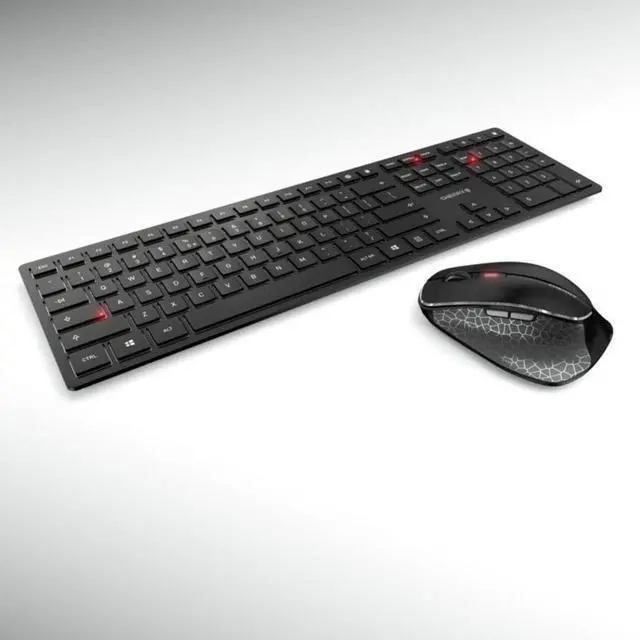Alt view image 8 of 15 - CHERRY DW 9500 SLIM Wireless Desktop w/ Bluetooth and RF Transmission JD9500US2