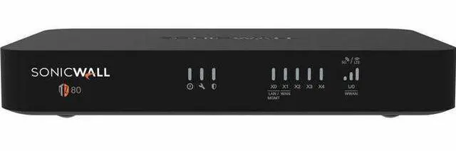 Main image of SonicWall TZ80 Firewall w/ Total Secure (1-Year Advanced Protection Security Suite) | 03-SSC-2840