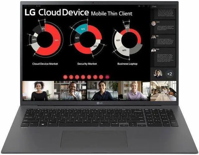 Main image of LG gram 17ZT90R-G.AX34U1 17" Notebook - 8 GB - 256 GB SSD - In-plane Switching (IPS) Technology