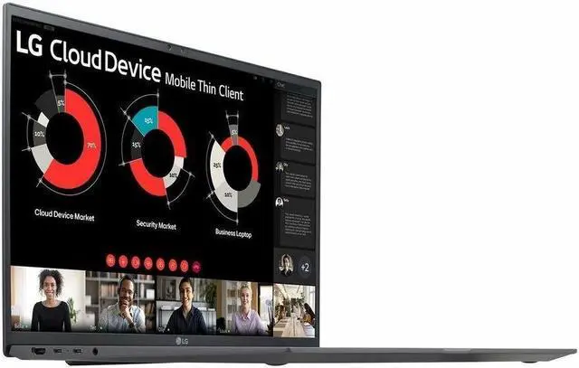 Alt view image 6 of 7 - LG gram 17ZT90R-G.AX34U1 17" Notebook - 8 GB - 256 GB SSD - In-plane Switching (IPS) Technology