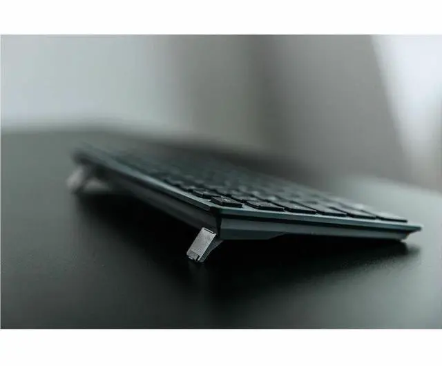 Alt view image 5 of 9 - CHERRY KW 7100 Keyboard - Multi-Device, Compact, 3 Bluetooth Channels, AES-128 Encryption, Status LEDS, Abrasion-proof Key Legends