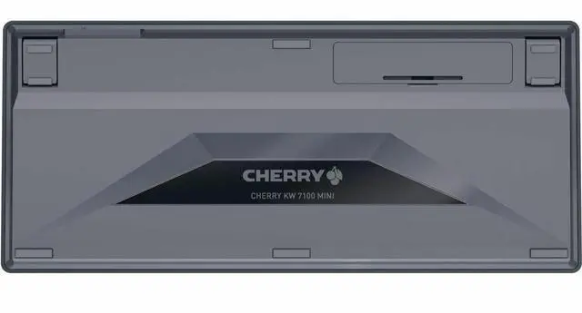 Alt view image 7 of 9 - CHERRY KW 7100 Keyboard - Multi-Device, Compact, 3 Bluetooth Channels, AES-128 Encryption, Status LEDS, Abrasion-proof Key Legends