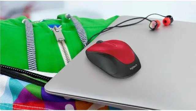 Alt view image 2 of 9 - Logitech Wireless Mouse M317 - Optical - Wireless - 32.81 ft - Radio Frequency - 2.40 GHz - USB - 1000 dpi - Scroll Wheel - 3 Button(s) - Small Hand/Palm Size - Symmetrical - 1 x AA Battery Supported