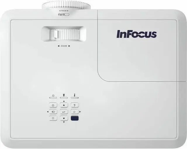 Alt view image 3 of 9 - InFocus Genesis IN0004SL 3D Standard Throw DLP Projector - 4:3 - Portable - 1024 x 768 - Front - 1080p - 15000 Hour Normal Mode - XGA - 30,000:1 - 4000 lm - HDMI - USB - Room, Presentation, Cinema, Ga