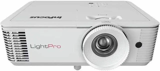 Main image of InFocus Genesis IN0026SL 3D Standard Throw DLP Projector - 16:10 - Portable - 1280 x 800 - Front - 1080p - 15000 Hour Normal Mode - WXGA - 30,000:1 - 4000 lm - HDMI - USB - Room, Presentation, Cinema,