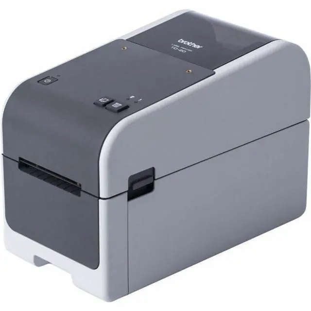 Alt view image 4 of 6 - Brother TD-2310D203 Desktop Direct Thermal Printer - Monochrome - Label Print - USB - Serial - 2" LCD Display Screen - 5.98 in/s Mono - 203 dpi - 2.48" Label Width - P-touch Template, Raster