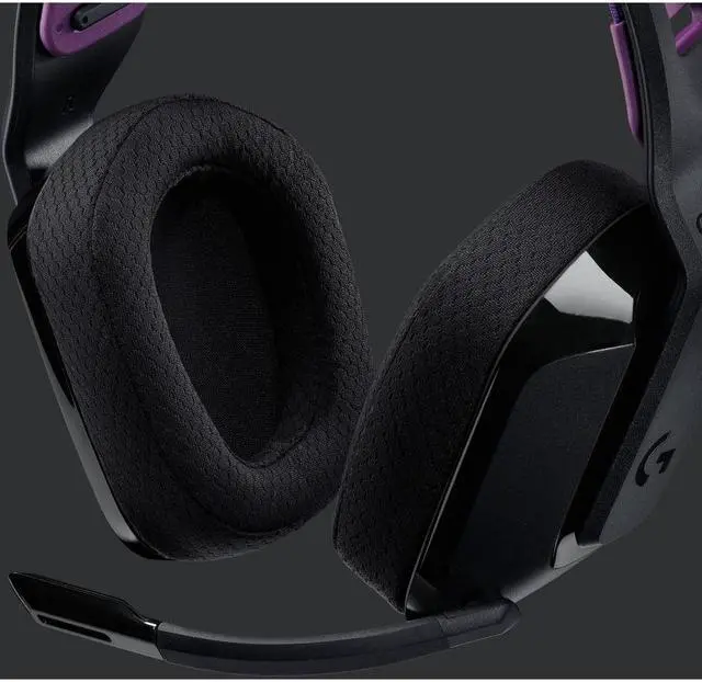 Alt view image 9 of 9 - Logitech G535 Wireless Stereo Over-the-Ear Gaming Headset Black (981-000971)
