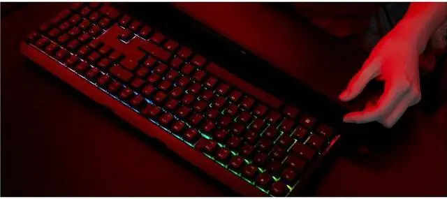 Alt view image 4 of 8 - CHERRY XTRFY MX 3.0S Gaming Keyboard - Wired/Wireless Connectivity - Bluetooth/RF - 33 ft - 2.40 GHz - USB Type A Interface - RGB LED Windows Lock Key, CHERRY Button, Calculator, Next Track, Previous
